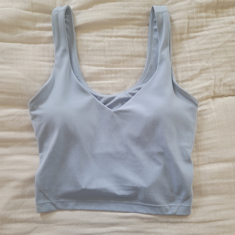 Lululemon Align Tank, Size 2, Light Blue